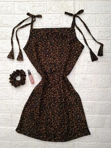 Strapped Leopard Print Short Kurti 🫶🏻