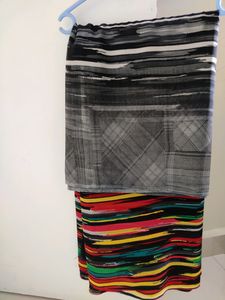 Unused Multicolour Soft Saree