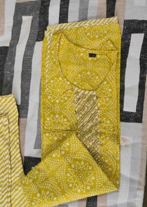 Yellow Kurta Set