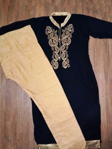 Paisley Embroidered Salwar Kameez Set
