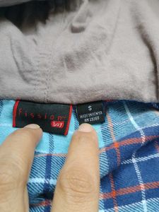 Blue Plaid Flannel Shirt