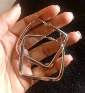 Square Hoop Earrings