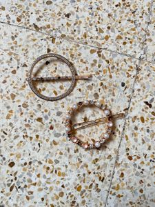 Diamond Hair Clips Combo
