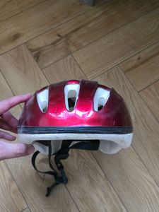 Red Bike Helmet
