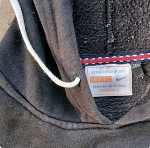 Light Wash Flared Jeans and nike hoodie