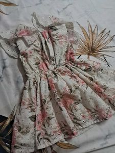Floral Ruffle Dress