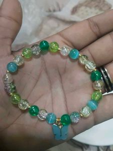 Butterfly Charm jungle Bracelet