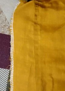 Yellow PANT SUIT WITH DUPATTA