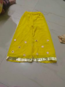 Yellow Embroidered Salwar Kameez