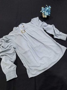 Fluffy Sleeve Top For Girls New!!