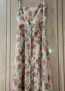 Off White Stylish Long Kurti