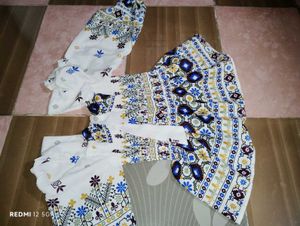 Boho Floral Print Top Stylish Peplum