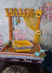 Haldi Platter, Mehndi Platter, Engagement Platter