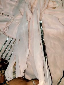 Peach Colour Langa Top With Dupatta Designer