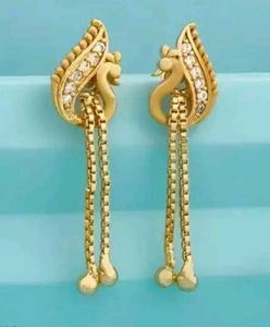 Mangalsutra And Earrings Set