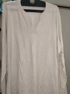 Long Sleeve V-Neck Top