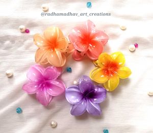 Pinterest Flowers Claw Clip 🌸