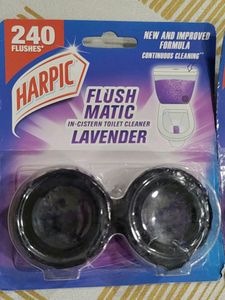 Harpic Flush Metic,  Toilet Cleaner, Lavender Flavour, Set Of 3