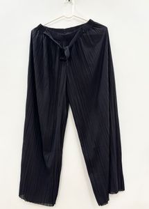 Black Pleated Palazzo Pants