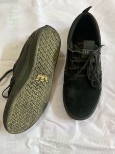 Supra Black Suede Shoes - UK 6