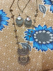 Oxidised Jewellery Set