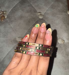 Vintage Inspired Pendant , Necklace And Bangles