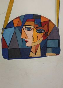 Abstract Art Shoulder Bag