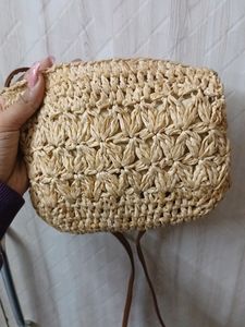 It's A Brass Knitted Bag