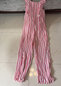 FOREVER 21 Striped jumpsuit