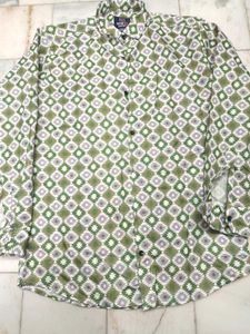 Printed Casual Shirt For Man