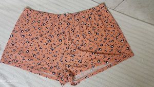 Leopard Print Shorts