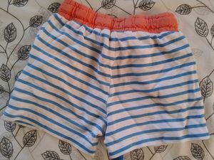 Cute Striped Monkey Shorts