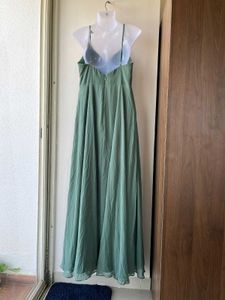 Elegant Green Azazie Maxi Dress(A10)