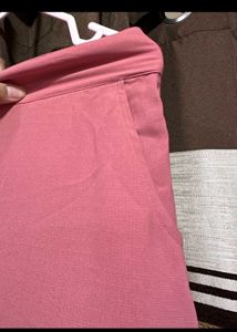 Koovs Pink Culottes/Trouser