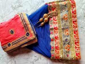 80 Kali Full Gherdar Lehnga Odhni