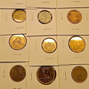 Foreign Coin Collection (15 Pcs)