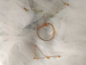 Gold Bracelet Set
