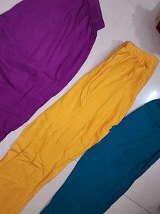 Combo Of 3 Cotton Leggings