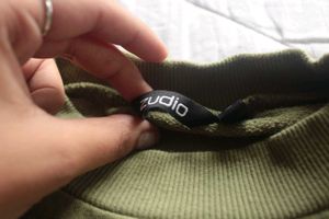 zudio cropped sweatshirt