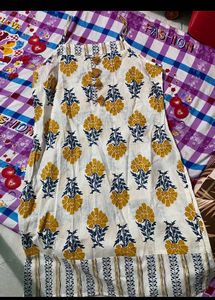 Floral Print Kurta