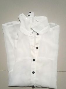 Seer/ Transparent White Shirt