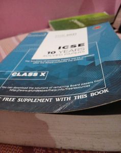 Icse 10years Solved Papers, Arun Deeps