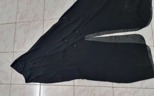 New Hijab Black Crystal Stoned