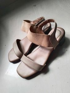 Beige Flats &amp; Sandals