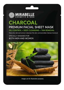 Mirabelle Korean Charcoal Mask To Remove Tanning⚡