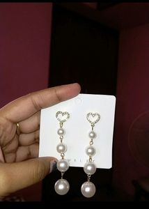 🔥Limited Time Offer🔥 Pearl Heart Earrings