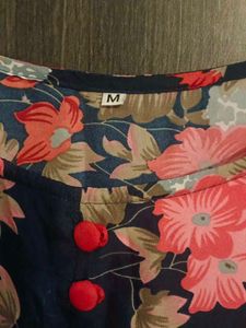Floral Print Midi Dress