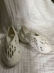 White Slip-On Clogs