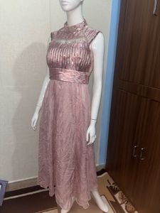 Elegant Pink Party Dress
