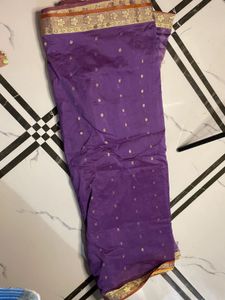 Totally New Beautiful Purple Saree For Wedding